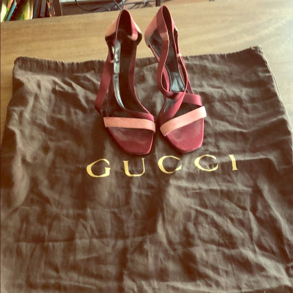 Gucci sandals!